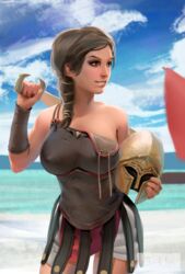 kassandra (assassin's creed) from assassin's creed (series) by gawkinn