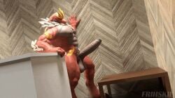 1boy abs animated anthro anthro_only balls ballsack bara barazoku big_balls big_penis cassard_(haxton) clenched_balls cum cum_on_penis cum_on_wall cumming cumshot foreskin fossil_pokemon frihskie furniture furry furry_only game_freak generation_6_pokemon gif glans huge_penis inside male male_only muscular muscular_anthro muscular_male neck_tuft nintendo nipples partially_retracted_foreskin pecs penis pokemon pokemon_(species) red_body red_scales scalie scalie_only short_playtime shorter_than_10_seconds solo solo_anthro solo_male solo_scalie throbbing throbbing_balls throbbing_penis tyrantrum uncircumcised uncut uncut_penis valorlynz_(modeler) vein veiny veiny_balls veiny_penis