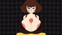 1boy 1girls ass balls beat_banger big_ass big_breasts blowjob bouncing_ass breasts breats chara clothed cum cum_in_mouth cum_in_pussy cum_inside darky frisk grabbing_another's_breasts heart_eyes huge_ass huge_breasts large_penis mating_press music naked nude_female ripping_clothing smirk tagme titjob toby_fox undertale vaginal_penetration video voluptuous
