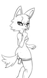 1girls 2015 animal_crossing anthro arctic_wolf ass back big_ears bottom_heavy breasts canine claws clothed clothing damn_lasso_tool female female_only finger_over_mouth fur furry hair line_art looking_back mammal masturbation midriff monochrome nintendo nipples pants_down partially_clothed penetration pussy_juice sex_toy shirt shirt_up shorts simple_background small_breasts smile solo source_request standing sweat tail tank_top thick_thighs tongue tongue_out vaginal_masturbation vaginal_penetration vibrator video_games wet white_background whitney_(animal_crossing) wide_hips wolf