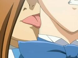 animated bowtie licking_neck male misumi_sanari nipples variable_geo variable_geo_neo