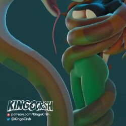 asphyxiation cheek_squish coils disney femsub fingerless_gloves gloves hair_covering_eye hypnosis hypnotic_eyes kaa kaa_eyes kim_possible kimberly_ann_possible kingocrsh long_hair maledom mind_control orange_hair resisting ring_eyes snake tagme the_jungle_book underboob video