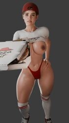 ellie (the last of us) from pizza hut by smeshher