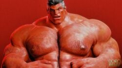 3d 3d_animation 3d_model abs animated balls bara biceps big_balls big_penis bonoimma daddy dilf erection hulk hulk_(series) male male_nipples male_only manly marvel marvel_comics mp4 muscular_male nipples nude pecs penis red_hulk tagme video