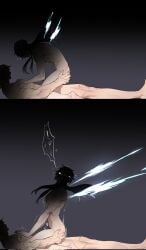 flins_(genshin_impact) genshin_impact orgasm_face riding_penis varka_(genshin_impact) yaoi