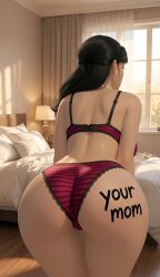 ai_generated backwards big_ass earrings enfermosic28 insinuation milf mother necklace sexy_female small_waist sound tagme underwear video your_mom