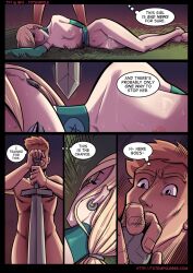 blonde_hair comic magic sorceress totempole