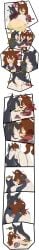 2girls agnes_tachyon_(umamusume) critnuke dialogue drooling huge_nipples kissing large_breasts licking manhattan_cafe_(umamusume) tagme umamusume umamusume_pretty_derby yuri