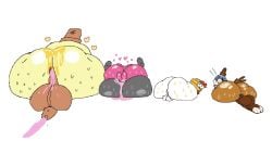 after_sex asshole before_sex big_ass big_balls candy_confecti cheesetomato circumcised coneball_(sugary_spire) cum_in_ass cum_while_penetrated dripping_cum gigantic_ass group_sex hyper imminent_sex lolipop_confecti marshmallow_confecti mating_press penis pink_cum sex smore_confecti sugary_spire sweaty_ass uncircumcised yellow_cum