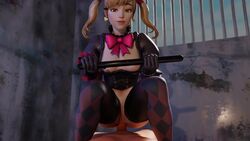 3d alternate_costume anal anal_cowgirl anal_sex animated assertive_female black_cat_d.va blender blizzard_entertainment d.va darkholestuff female femdom male malesub no_sound overwatch pov pussy sex video