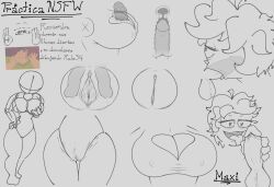 blowjob breasts clitoris clothed female heart_eyes male male/female maxi_(maxirb) maxirb meme_reference oc original_character penis simple_background spanish_text text titjob vagina vaginal_penetration x-ray