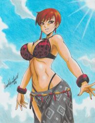 vice (kof) from king of fighters by ravern clouk