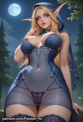 sylvanas windrunner from warcraft by passion ai