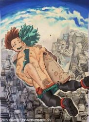 deku from boku no hero academia by mfuncen