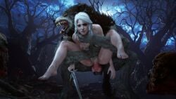ciri from cd projekt red by athazel