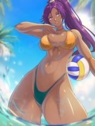 shihouin yoruichi from bleach by opalis