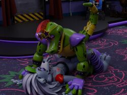 montgomery gator (fnaf) from five nights at freddy's by dark dixon