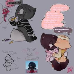 blot_(dandy's_world) brightney_(dandy's_world) cum dandy's_world nsfw pillow text