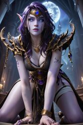 void elf from world of warcraft by naughty neurals