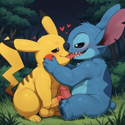 pikachu from disney by stitchyboo