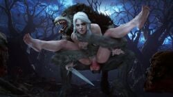ciri from cd projekt red by athazel