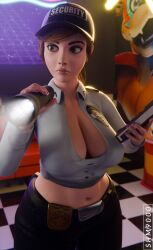 vanessa (fnaf) from five nights at freddy's by superhentaimaster9000