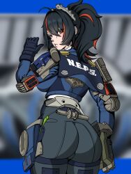 zhu yuan from zenless zone zero by mommymilkers3k