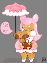 cherry blossom cookie from cookie run by glob theglob