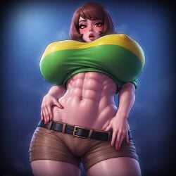 chara from toby fox by srimbievil58