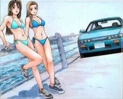 satou mako from initial d by shigeno shuichi