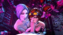 1boy 2girls 3d angry animated annoyed areolae assisted_fellatio balls_deep bi_domination blowjob blue_eyes blue_hair blue_lipstick bob_cut borderlands borderlands_2 breasts cleavage collaborative_fellatio collar cum cum_in_mouth cum_in_throat cum_on_face cum_on_hair cumshot cybernetic_arm cybernetic_limb cybernetics deepthroat deepthroat_training eye_contact eyeshadow eyewear facial fellatio female female_focus femdom femsub ffm_threesome firearm gag gagging gaige_(borderlands) ginger goggles goggles_on_head green_eyes gun handgun hands_on_another's_head head_grab kneeling light-skinned_female light-skinned_male light_skin lipstick looking_at_viewer loop loop_with_theme mad_moxxi male masturbation maya_(borderlands) mechanical medium_hair multiple_girls music nipples oral oral_sex pale-skinned_female pale_skin partial_male penis perfect_loop petite pigtails pov prosthetic prosthetic_arm prosthetic_limb red_hair seductive_eyes shorter_than_30_seconds silver_eyes siren_(borderlands) skinny slurp small_breasts smile sound source_filmmaker straight surprise_deepthroat swallowing_cum swallowing_sounds tattoo teamwork teenager threesome throat_grab throat_noise twintails video watching weapon white_skin windfall yellow_eyes