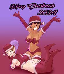 amity blight from christmas by evil raccoon