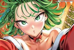 tatsumaki from christmas by grandgoonart
