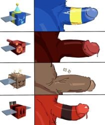 anthro arthropod bee bee_swarm_simulator bodily_fluids buoyant_bee_(bee_swarm_simulator) chart colored_cum cum fuzzy_bee_(bee_swarm_simulator) genital_fluids genitals group hi_res hymenopteran icerary insects leaking_cum male multicolored_penis penis penis_chart penis_lineup precise_bee_(bee_swarm_simulator) reference_image roblox roblox_game simple_background spicy_bee_(bee_swarm_simulator) unusual_bodily_fluids unusual_cum unusual_genital_fluids
