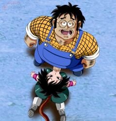 1boy 1female 1girls 1male ass big_ass big_penis black_hair black_hair_female black_hair_male breasts dazed_male dicasty dragon_ball dragon_ball_super dragon_ball_z farmer farmer_with_a_shotgun fellatio female female_alieness female_saiyan gine human_male humanoid_alieness interspecies large_ass light_skin_female male male_human/female_alieness milf motherly_cuckold oral penis reparations saiyan saiyan_tail saiyan_woman source_request straight sucking_penis tail tan_male