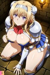 alicia arcturus from kuroinu ~kedakaki seijo wa hakudaku ni somaru~