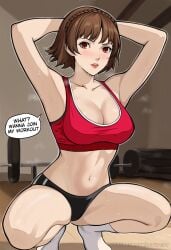 makoto niijima from atlus by lepypepy