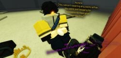 3d agent_(decaying_winter) angry angry_female annoyed annoyed_female aurora_(swarmerrbxl) axe before_rape before_sex begging black_hair blowjob crying cum cum_on_face decaying_winter dialogue english_text feet feetjob firefighter firefighter_uniform foot_fetish foot_rape foot_torture footjob footwear_removed forced_footjob impending_sex large_penis letterman_jacket object_in_ass object_insertion one_shoe one_shoe_on plate_carrier purple_eye purple_hair rape raped_by_enemy restrained restrained_arms roblox roblox_game robloxian self_upload shoe shotgun_shell sledge_queen sledgehammer slurp slurping swarmerrbxl sweat tactical_gear text vest voluptuous weak yellow_eye