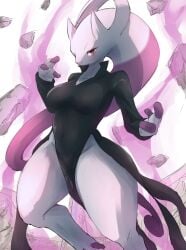 female mewtwo from nintendo by plache6