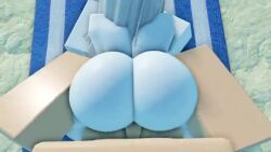 1boy 1femboy 1femboy1girl 1girls 3d animated audible_creampie audible_ejaculation beach black_hair bunny_ears cum cum_in_pussy cum_inside kinlyrr kinny_the_bunny_(kinlyrr) light-skinned_femboy light-skinned_male outside outside_sex raccoon raccoon_tail roblox robloxian shorter_than_one_minute sound tagme tail video white_hair white_skin