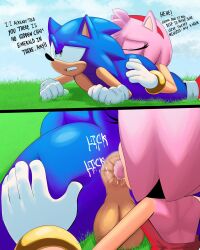 amy rose from sega by scrabble007