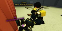 3d agent_(decaying_winter) angry angry_female annoyed annoyed_female aurora_(swarmerrbxl) axe before_rape before_sex black_hair blowjob crying cum cum_on_face decaying_winter dialogue english_text firefighter firefighter_uniform holding_foot impending_sex large_penis letterman_jacket object_in_ass object_insertion plate_carrier purple_eye purple_hair rape raped_by_enemy removing_clothing removing_shoes resisting restrained restrained_arms roblox roblox_game robloxian self_upload shotgun_shell sledge_queen sledgehammer slurp slurping squirming swarmerrbxl tactical_gear text vest voluptuous yellow_eye