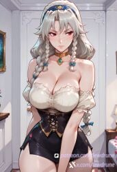 grayfia lucifuge from high school dxd by lewdrune