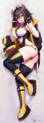 rainhoe from indie virtual youtuber by clickdraws
