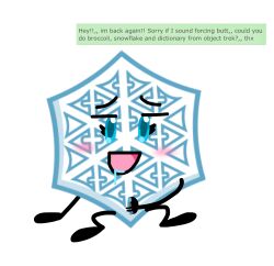 blush blushing clitoris drooling female fingering inanimate_object masturbation object_shows object_trek pussy pussy_juice snowflake snowflake_(object_trek) solo wolfynofie_(artist)