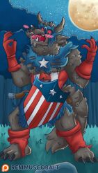captain america from marvel by remmus cobalt