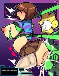 eosftwit flowey_the_flower frisk rape tagme tentacle translation_request undertale