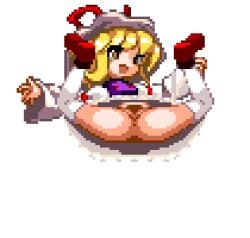 animated dead_source female invisible_penis m.u.g.e.n mating_press missionary missionary_position missionary_sex open_mouth pixel_animation pixel_art solo solo_female touhou touhou_project transparent_background vagina vaginal_penetration vaginal_sex