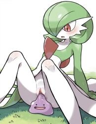 ai_generated ditto game_freak gardevoir nintendo pokemon pokemon_(species) pussy sex spread_legs vaginal_penetration