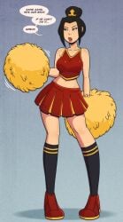 avatar_the_last_airbender azula bimbo bimbo_body bimbofication bimbofied brain_drain brainwashing cheerleader cheerleader_outfit cheerleader_uniform huge_ass huge_breasts hypnosis mind_control wrenzephyr2